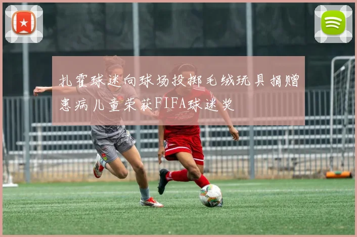 扎霍球迷向球场投掷毛绒玩具捐赠患病儿童荣获FIFA球迷奖